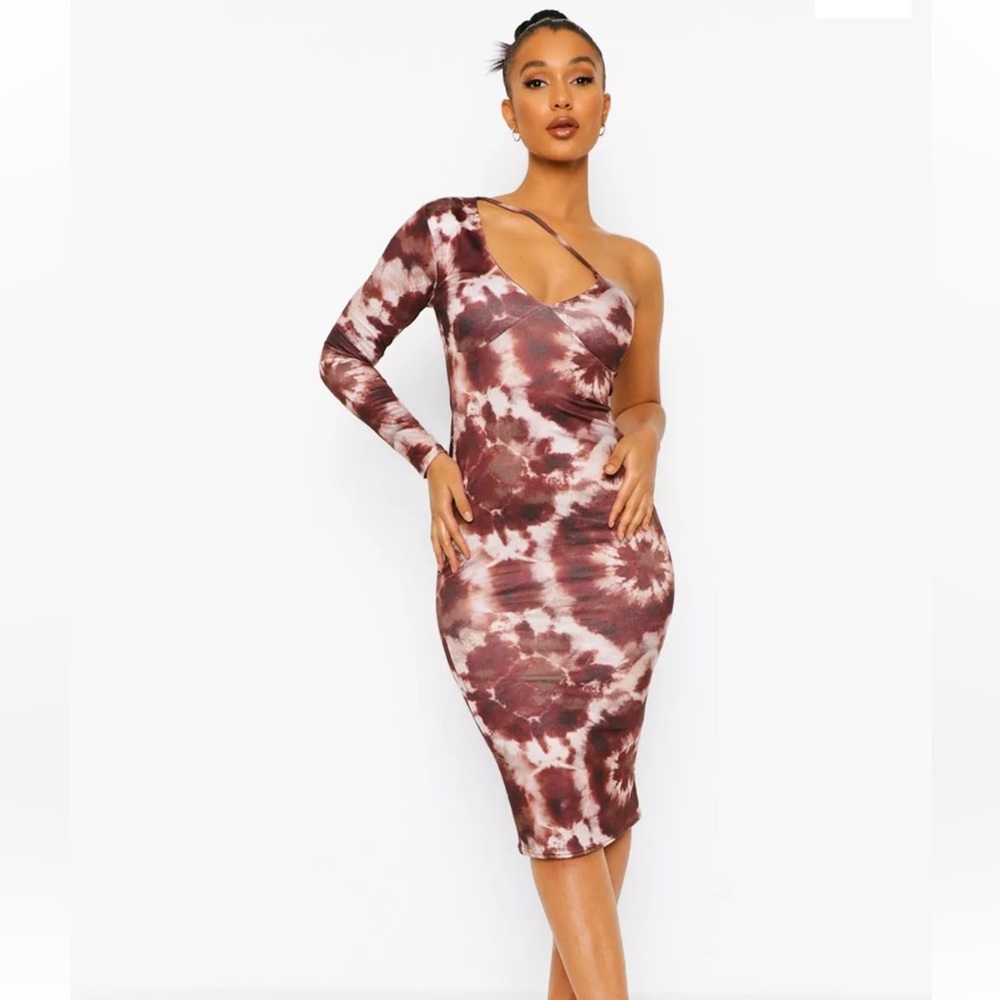 Boohoo Midi Bodycon Dress View 3
